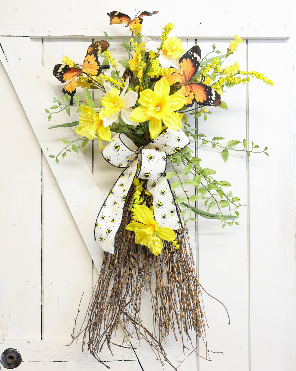 Prairie Gardens Spring Floral Swag Workshop