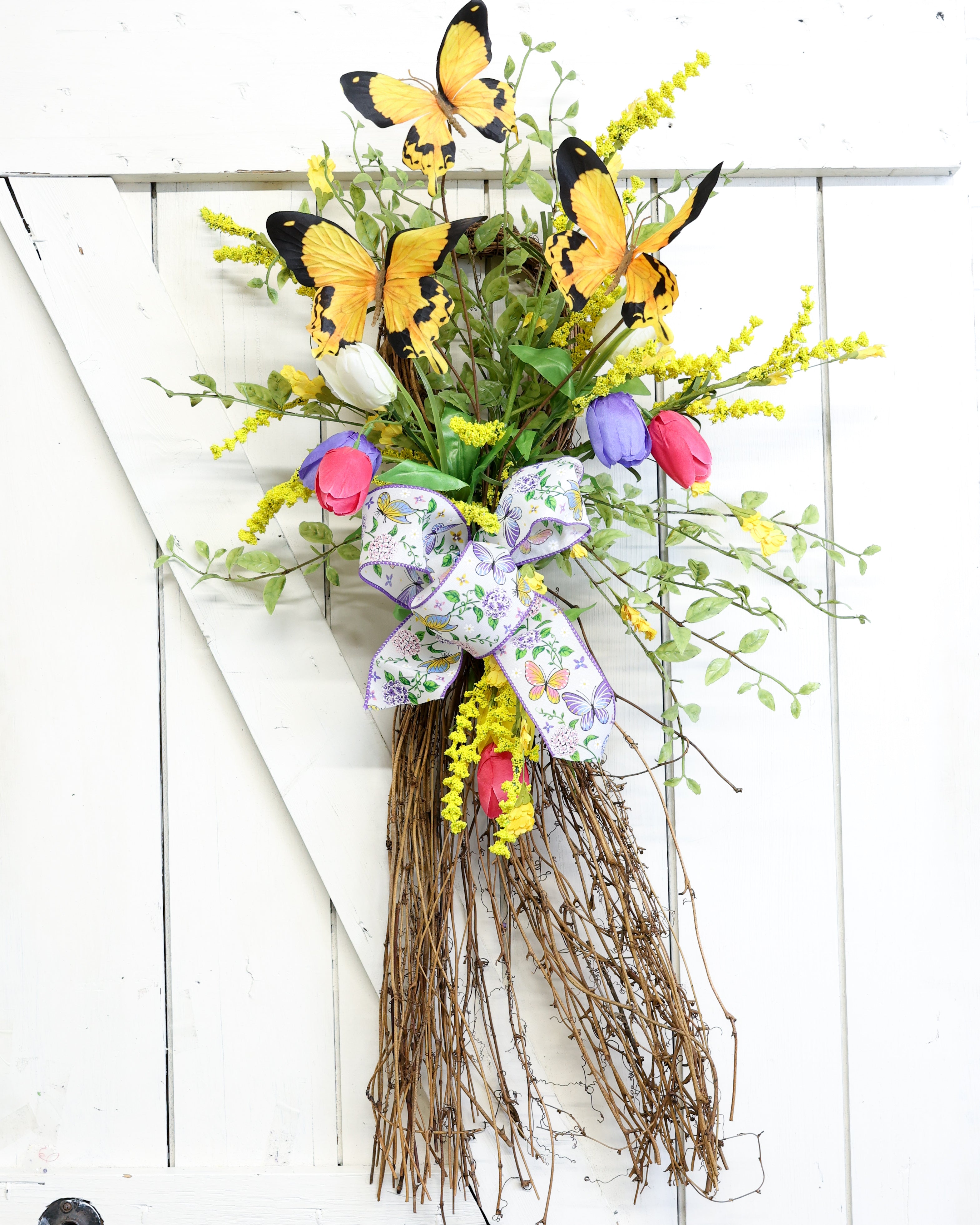 Prairie Gardens & Jeffrey Alans Spring Floral Swag Workshop